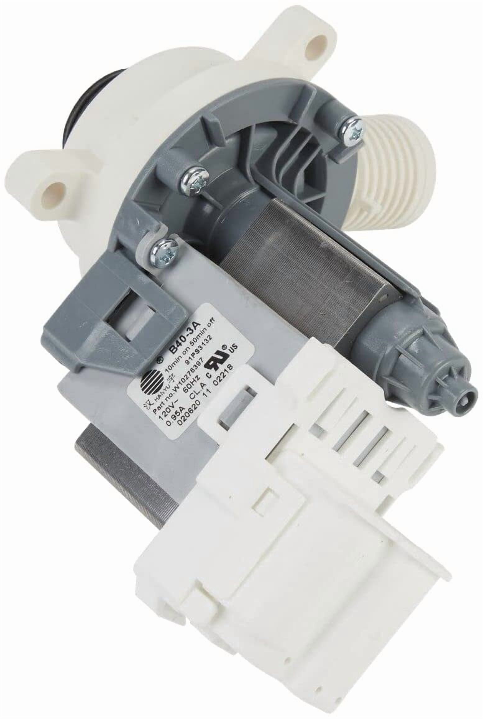 Whirlpool WPW10276397 Washer Drain Pump Assembly