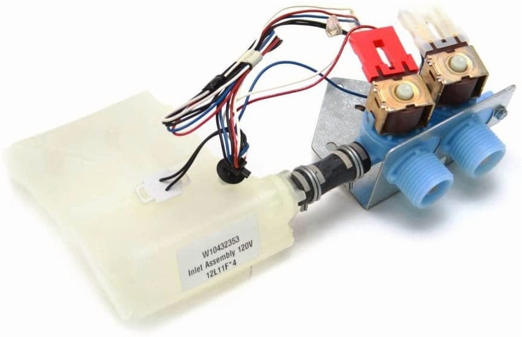 Whirlpool WPW10432353 Washer Water Inlet Valve