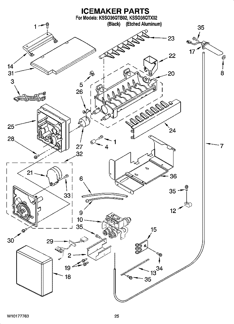 Whirlpool WPW10519441 ICE-CONTNR - OEM Part