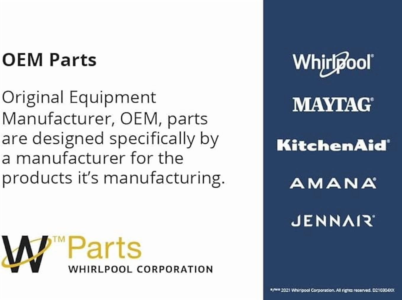 Whirlpool WPW10553968 Washing Machine Washplate