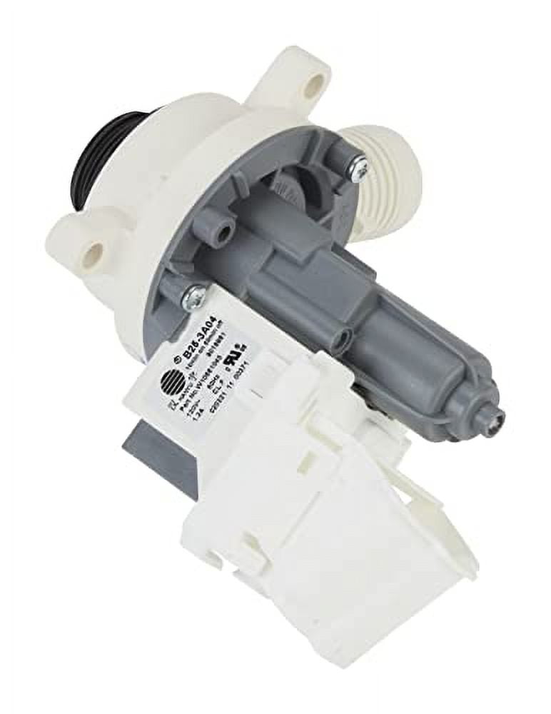 Whirlpool WPW10661045 Drain Pump, White