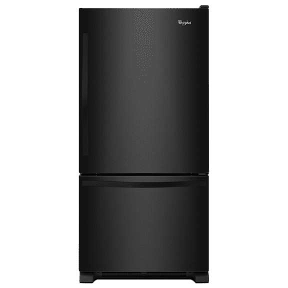 Whirlpool WRB322DMBB 22 Cu. Ft. Freestanding Bottom Freezer Refrigerator