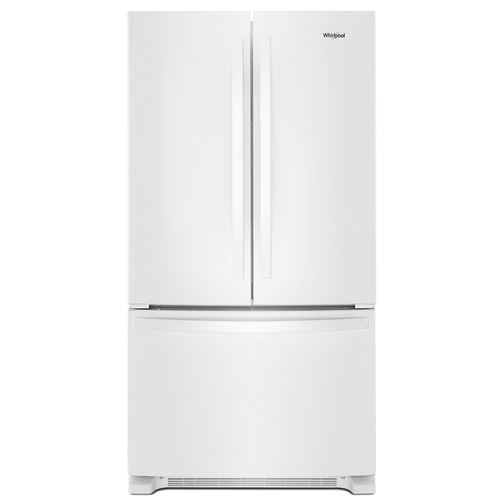 Whirlpool WRF535SWHW 25 Cu. Ft. Freestanding French Door Refrigerator with Water Dispenser