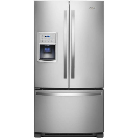 Whirlpool WRF550CDHZ 20 Cu. Ft. Stainless Counter-Depth French Door Refrigerator