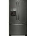 thumbnail image 1 of Whirlpool WRF555SDHV 25 Cu. Ft. Black Stainless French Door Refrigerator, 1 of 5