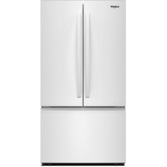Whirlpool WRFF3336SW 36-Inch 31 Cu. Ft. Standard Depth French Door Refrigerator, White