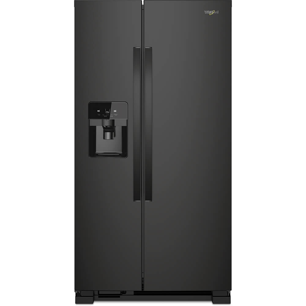 cheap side by side refrigerator with ice maker