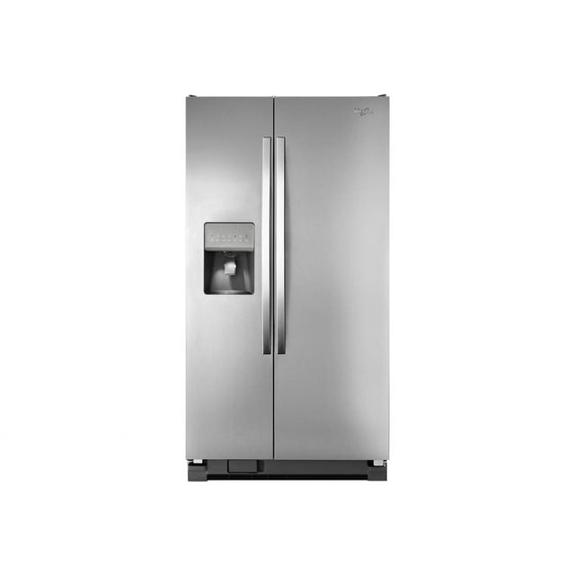 33 Inch Wide Refrigerator With Ice Maker Whirlpool WRS331FDDM - Refrigerator/freezer - side-by-side with water