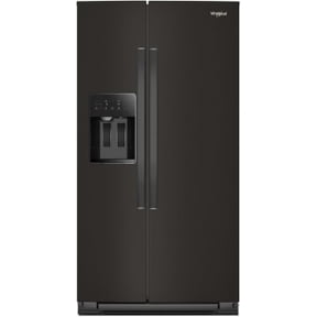 Whirlpool WRSF5536RV 28.4 cu. ft. Side-by-Side Refrigerator, Black Stainless Steel