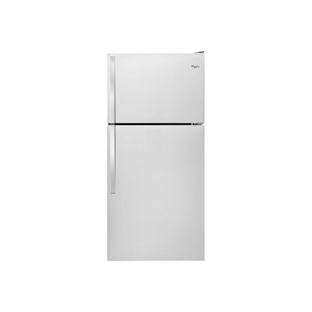 Whirlpool® WRT318FZDM: 30-inch Wide Top Freezer Refrigerator - 18 cu. ft - Stainless Steel.