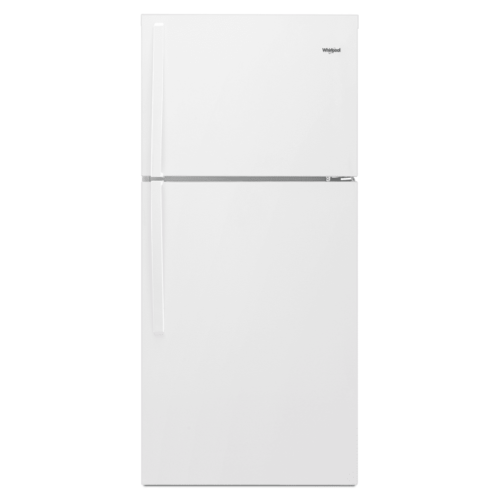 Whirlpool WRT549SZDW Whirlpool 19 Cu. Ft. Top Freezer Refrigerator, White, Reversible Door Swing