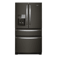 thumbnail image 1 of Whirlpool WRX735SDHV 25 Cu. Ft. Black Stainless 4 Door French Door Refrigerator, 1 of 5