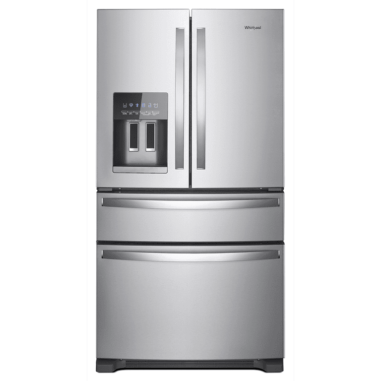 Whirlpool 25 Cu. Ft. 4 Door French Door Refrigerator, Stainless
