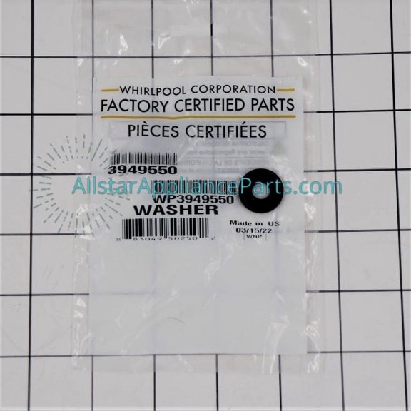 Whirlpool Washing Machine Gasket WP3949550
