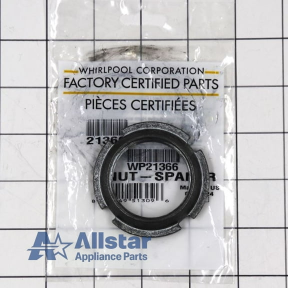 Whirlpool Washing Machine Spanner Nut WP21366