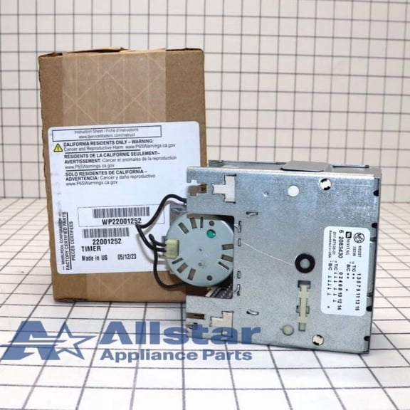 Whirlpool Washing Machine Timer WP22001252