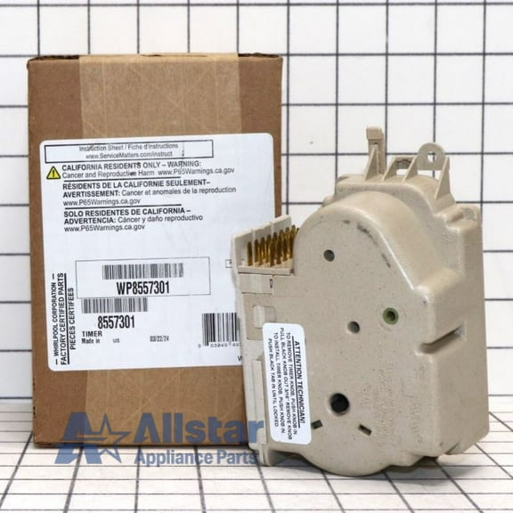 Whirlpool Washing Machine Timer WP8557301