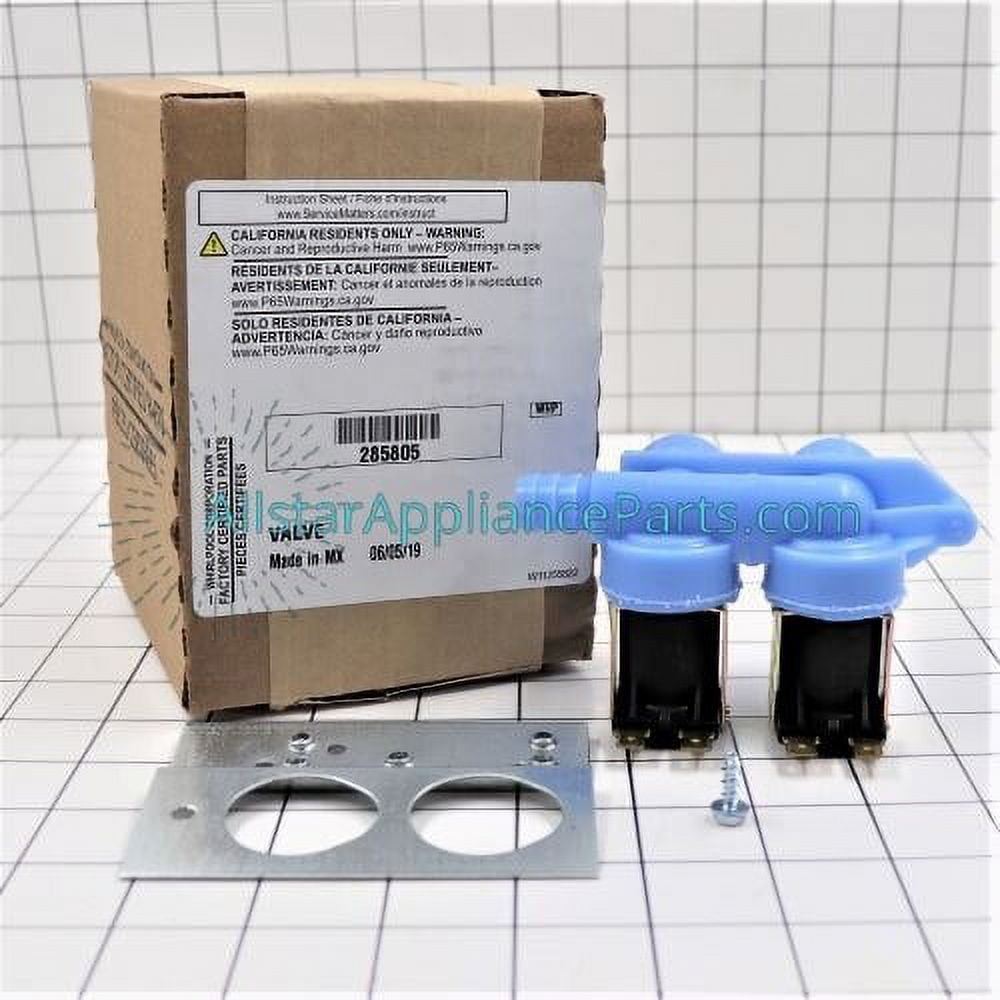 Whirlpool Washing Machine Water Inlet Valve Kit 285805
