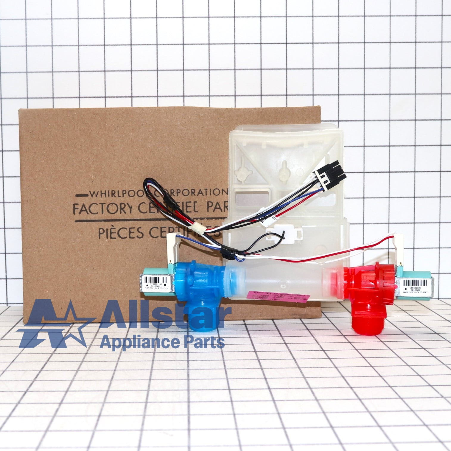 Whirlpool Washing Machine Water Inlet Valve W11038689