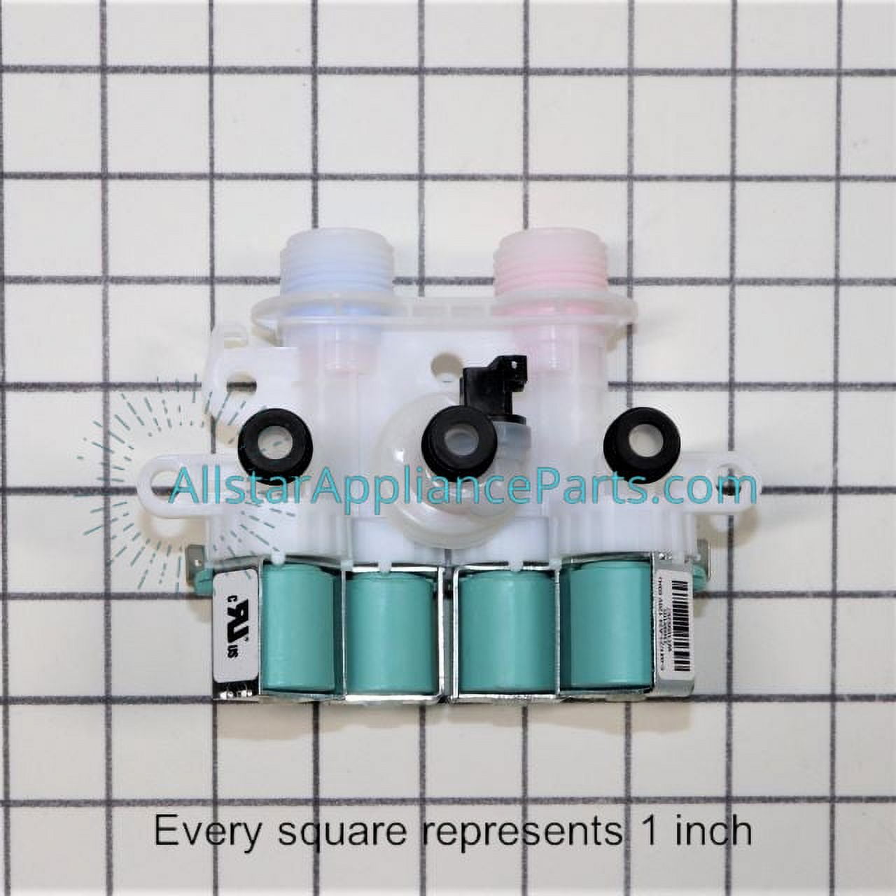 Whirlpool Washing Machine Water Inlet Valve W11165546
