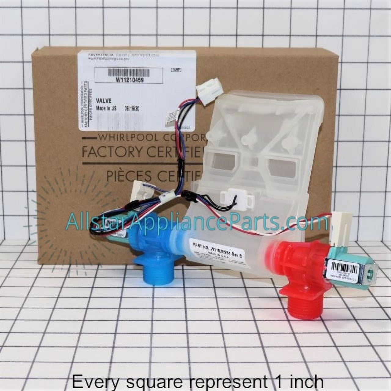 Whirlpool Washing Machine Water Inlet Valve W11210459