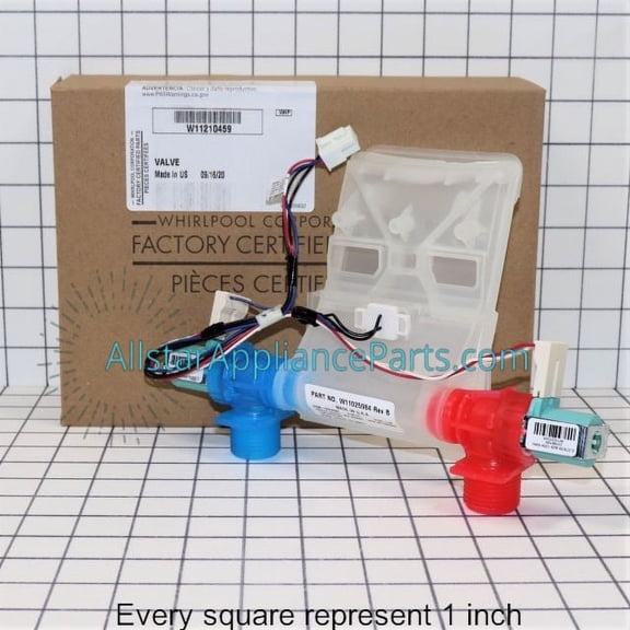 Whirlpool Washing Machine Water Inlet Valve W11210459
