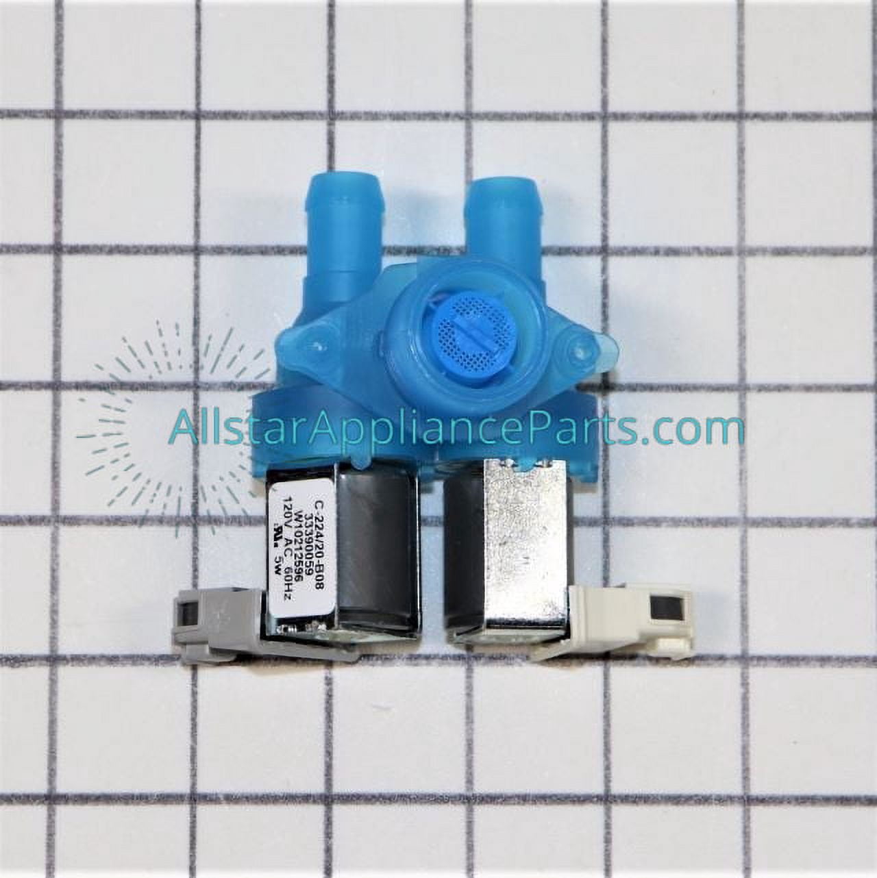 Whirlpool Washing Machine Water Inlet Valve WPW10212596