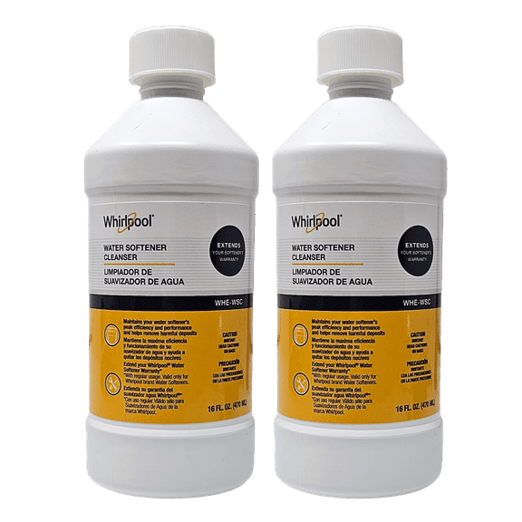 Whirlpool Water Softener Cleanser, 16 Ounces (Pack of 2)