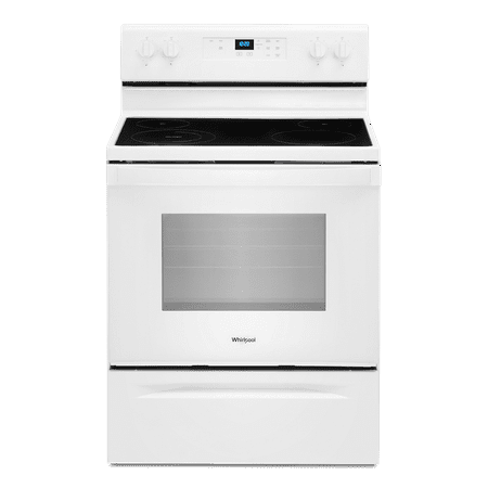 Whirlpool - 5.3 Cu. Ft. Freestanding Electric Range with Keep Warm Setting - White