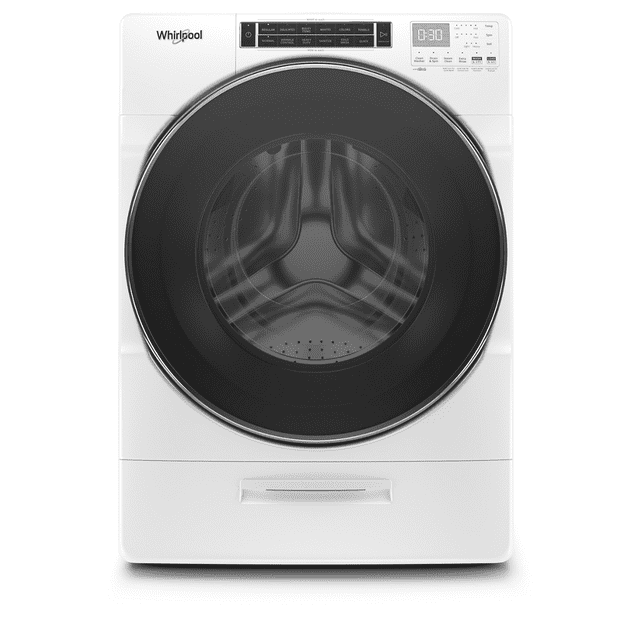 Whirlpool Wfw8620h 27" Wide 5 Cu Ft. Electric Front Loading Washer - White