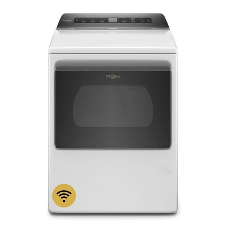 Whirlpool - 7.4 Cu. Ft. Smart Gas Dryer with Intuitive Controls - White