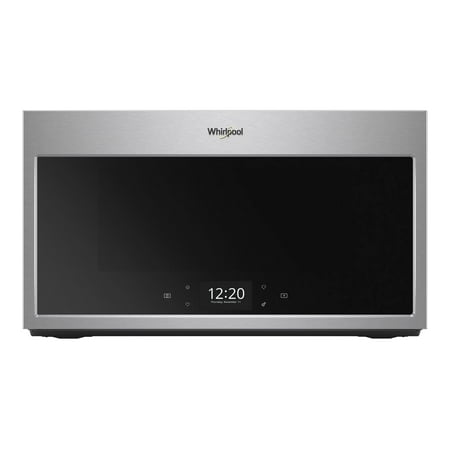 Whirlpool - 1.9 Cu. Ft. Convection Over-the-Range Microwave - Stainless steel