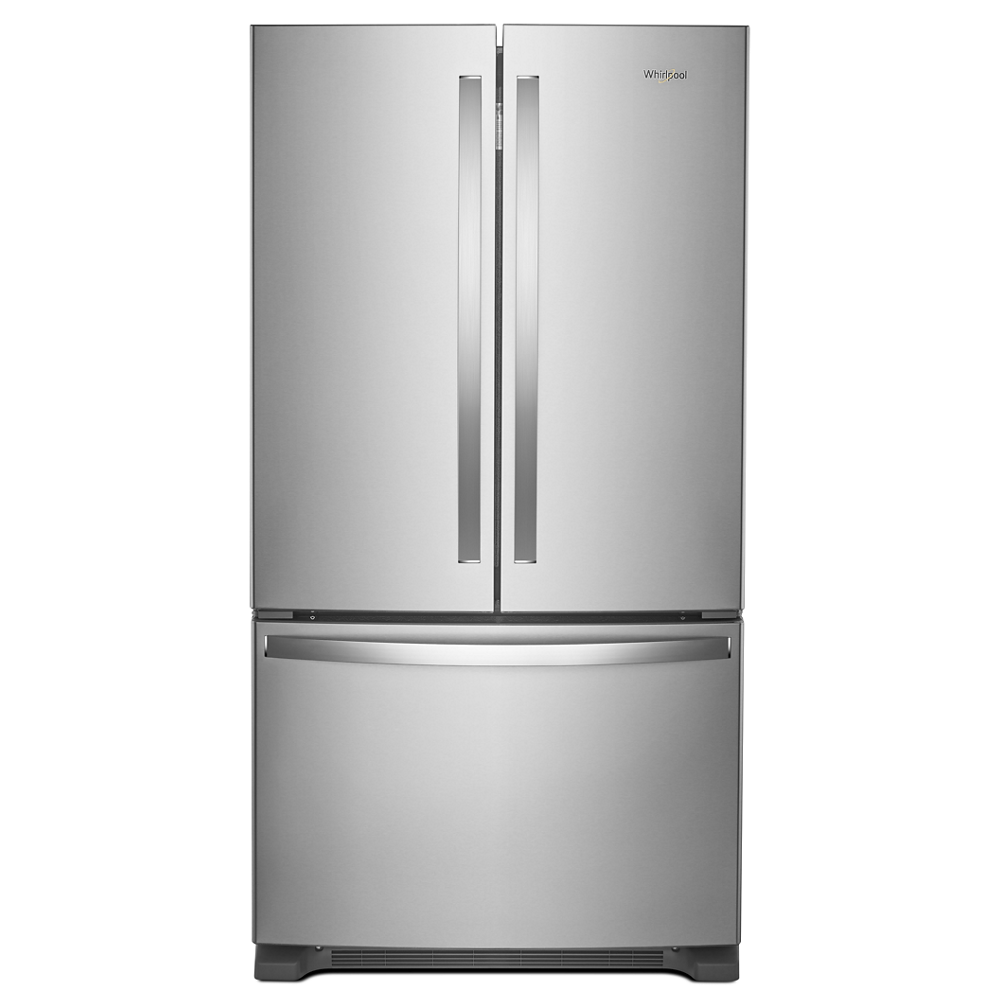 Whirlpool Wrf540cwh 36" Wide 20 Cu. Ft. Energy Star Rated French Door Refrigerator - - image 1 of 5
