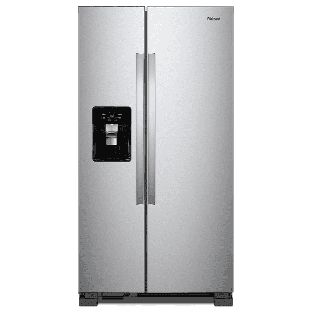 Whirlpool Wrs325sdh 36" Wide 24.55 Cu. Ft. Side By Side Refrigerator - Stainless Steel