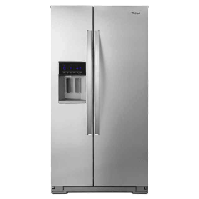 Whirlpool Wrs571cih 36" Wide 20.5 Cu. Ft Capacity Counter Depth Side By Side Refrigerator