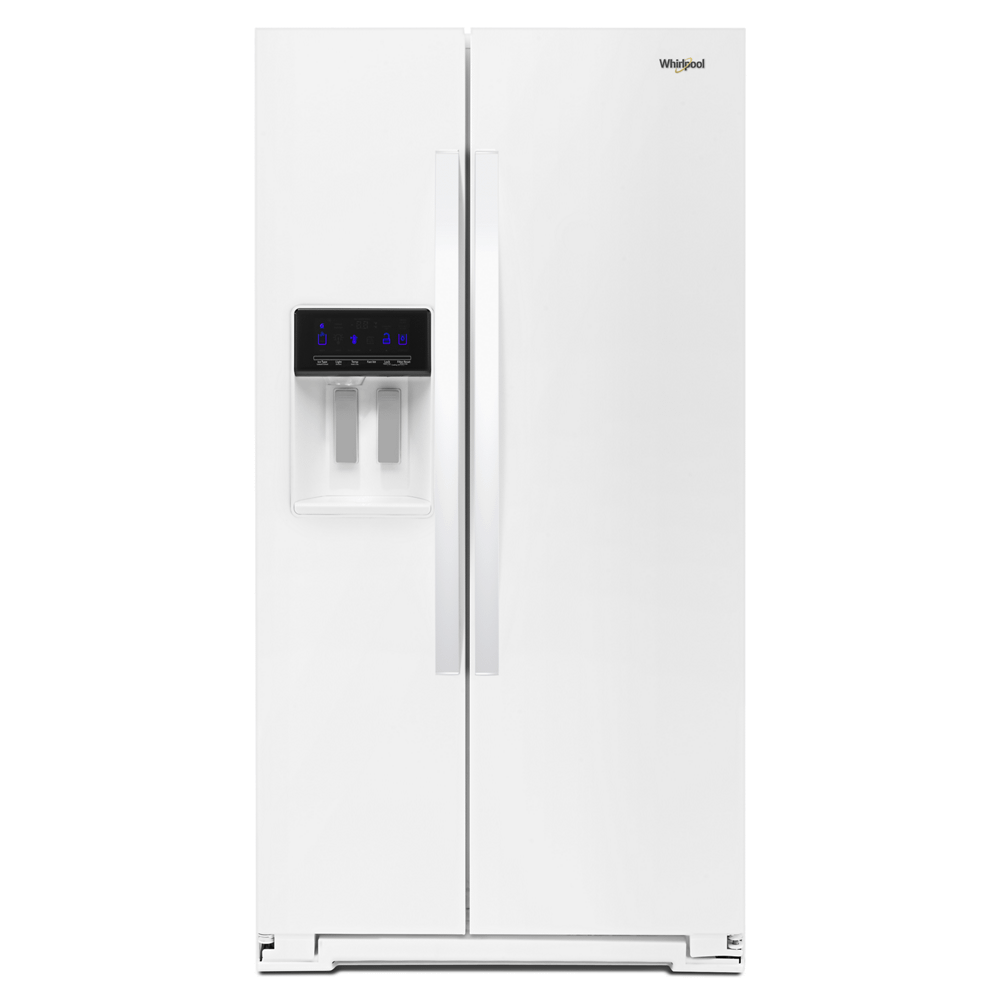 Whirlpool Wrs588fih 36" Wide 28.49 Cu. Ft. Side By Side Refrigerator - White - image 1 of 5