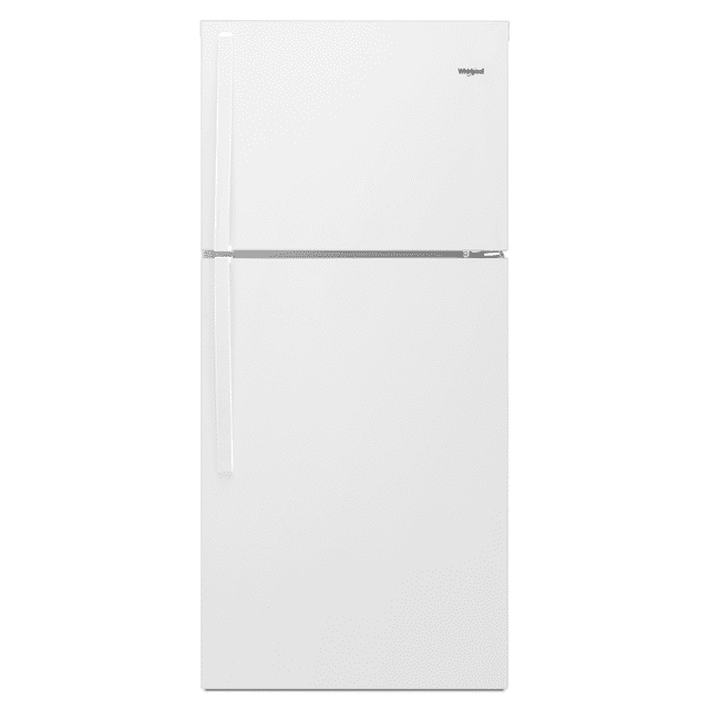 Whirlpool Wrt549szd 30" Wide 19.2 Cu. Ft. Top Freezer Refrigerator - White