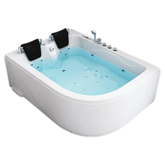 Whirlpool bathtub white 70.8 x 47.2 hot tub with Heater Verona