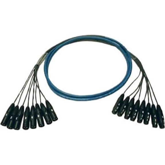 Whirlwind 10' Medusa Multitrack Series 16-Channel XLR Female to XLR Male Fanout Snake Cable
