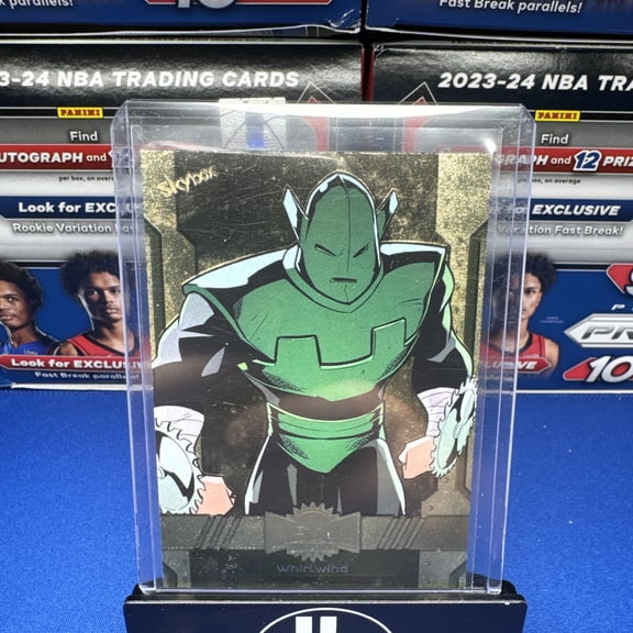 Whirlwind 2024 SkyBox Metal Universe Avengers Base #45 Gold FX