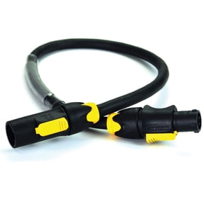 Whirlwind 25' PowerCon True One NAC3FX to NAC3MX W12-3 AC Cable