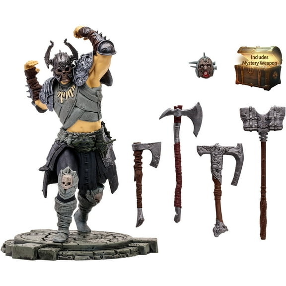 McFarlane - Diablo IV - 1:12 Posed Figure - Whirlwind Barbarian (Epic)