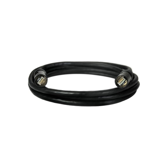 Whirlwind ENC6ASE 2' Ethercon to Ethercon Shielded Tactical CAT6A Cable