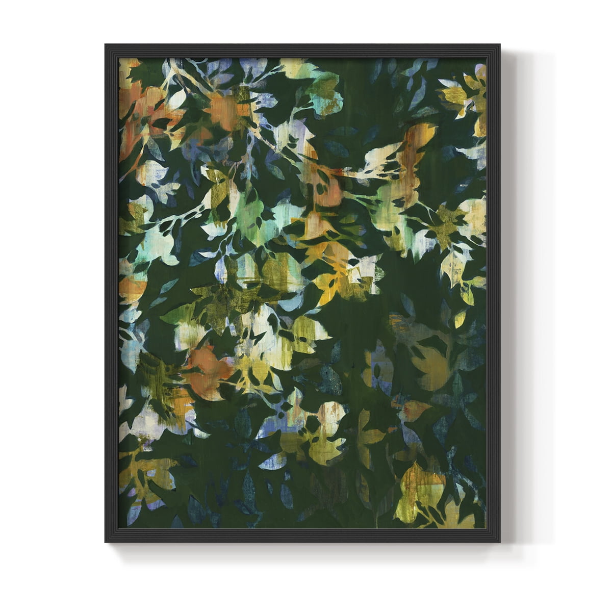 Whirlwind II Framed Print in Black Solid Wood 8 x 10 Framed Print