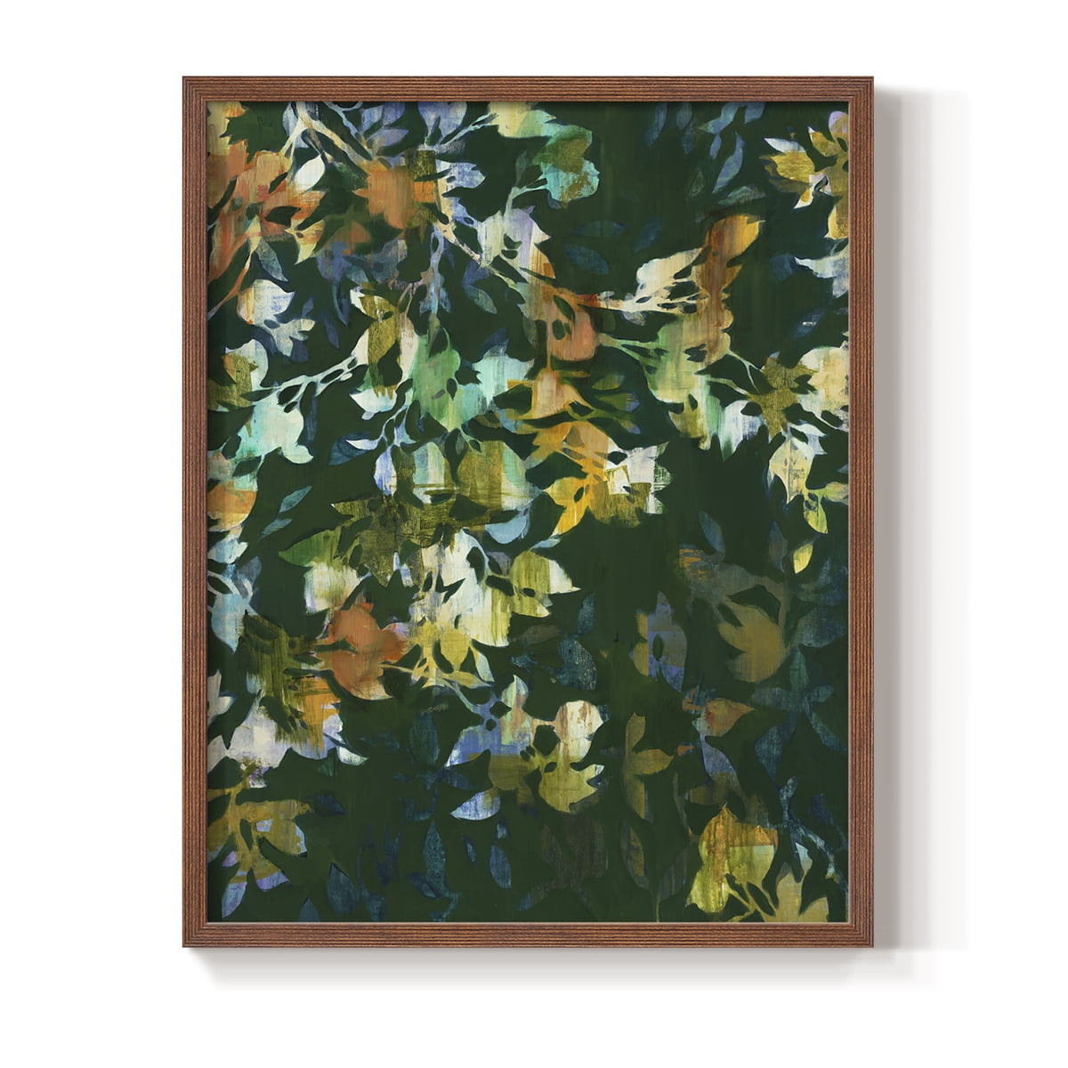 Whirlwind II Framed Print in Brown Solid Wood 11 x 14 Framed Print