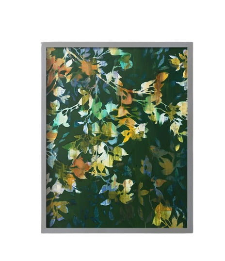 Whirlwind II Framed Print in Gray Solid Wood 8 x 10 Framed Print