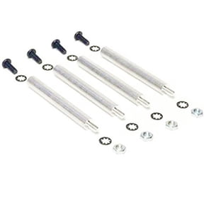 Whirlwind Mass Punch Block Mounting Kits for MPB-16 Puch Block, Includes 3" Standoffs, Screws, Nuts, Washers