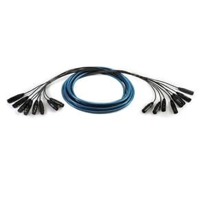 Whirlwind Medusa Multitrack Series 50' 8 Channel 3-Pin XLR Male to XLR Female Fanout Snake Cable