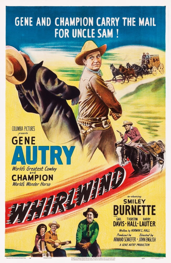Whirlwind U Canvas Art - (24 x 36)