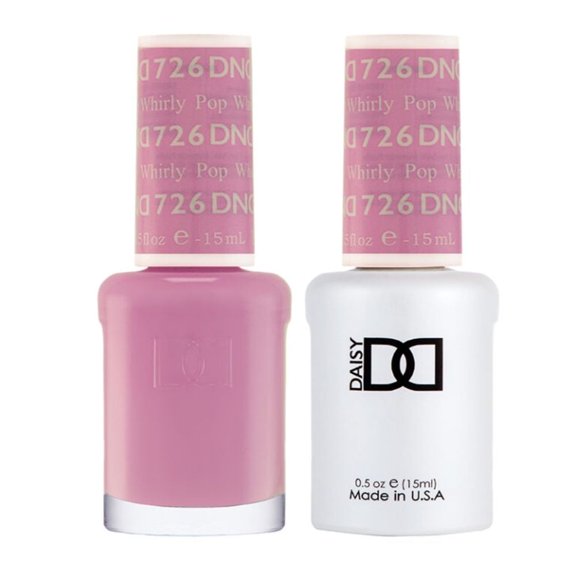Whirly Pop #726 & Matching Polish Set - DND Gel & Lacquer